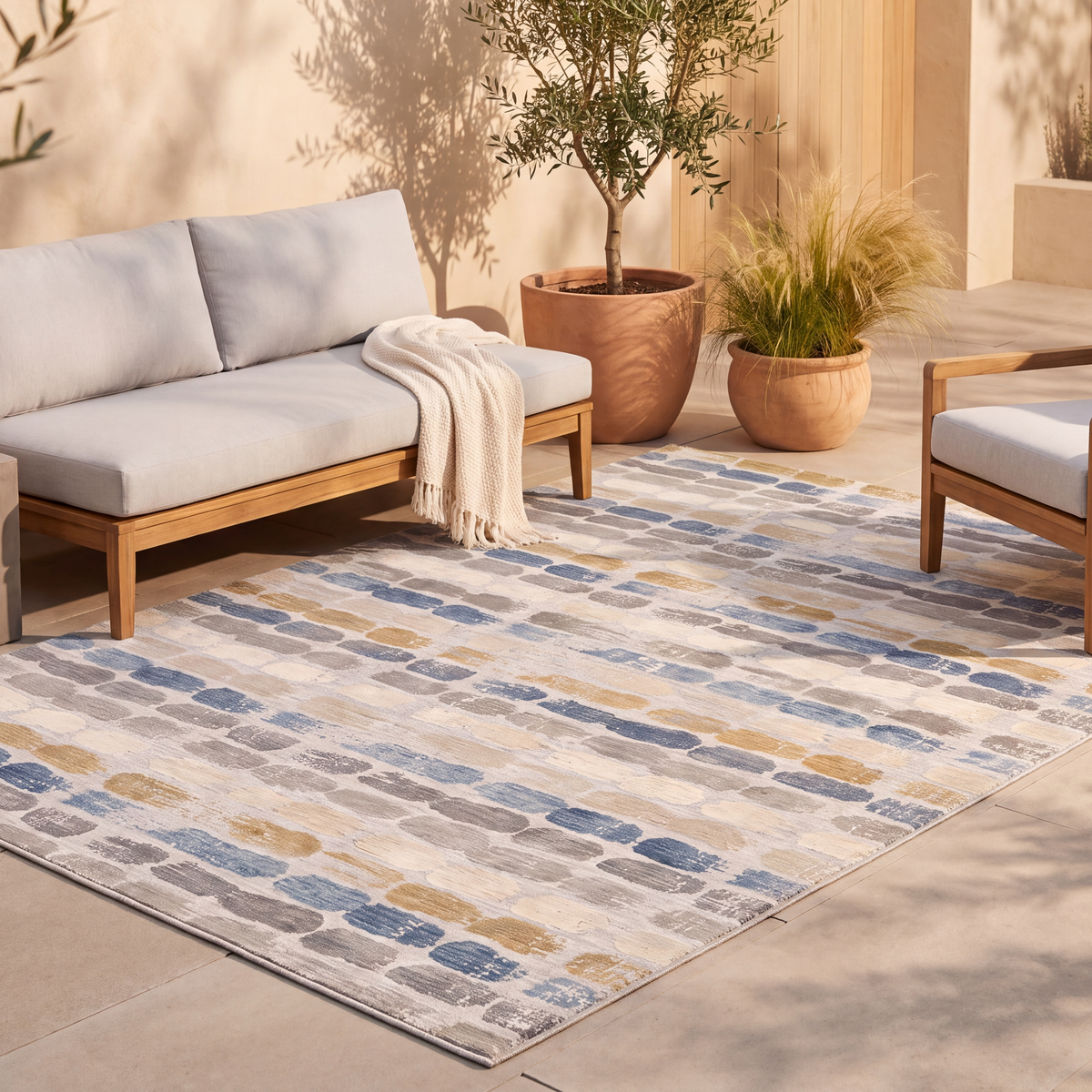 RECTANGLE | Indigo rectangle outdoor