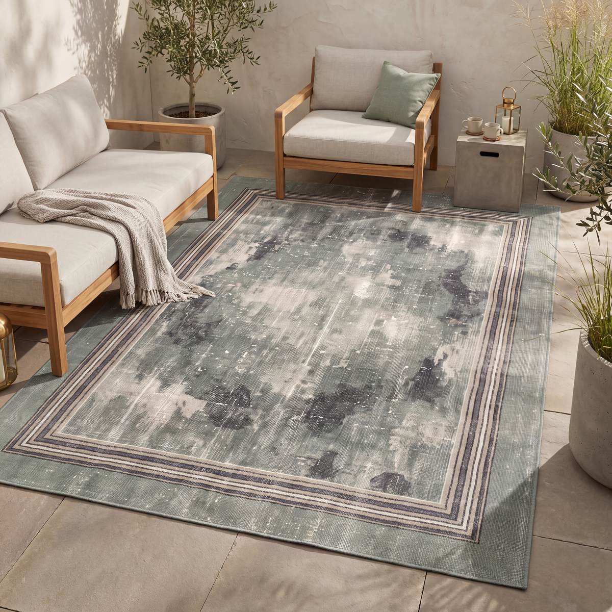 RECTANGLE | Sweetgale rectangle outdoor