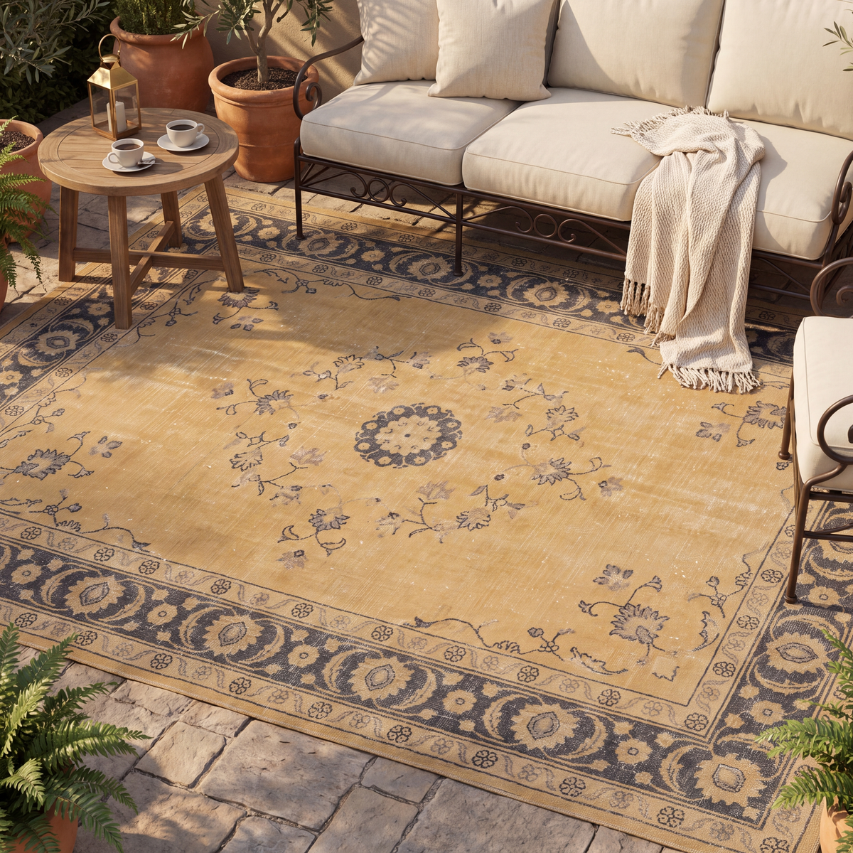 RECTANGLE | Damask2 rectangle outdoor