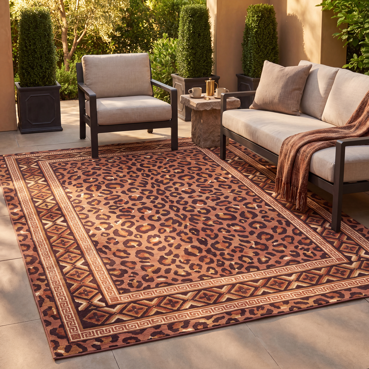 RECTANGLE | Pansyleaf rectangle outdoor