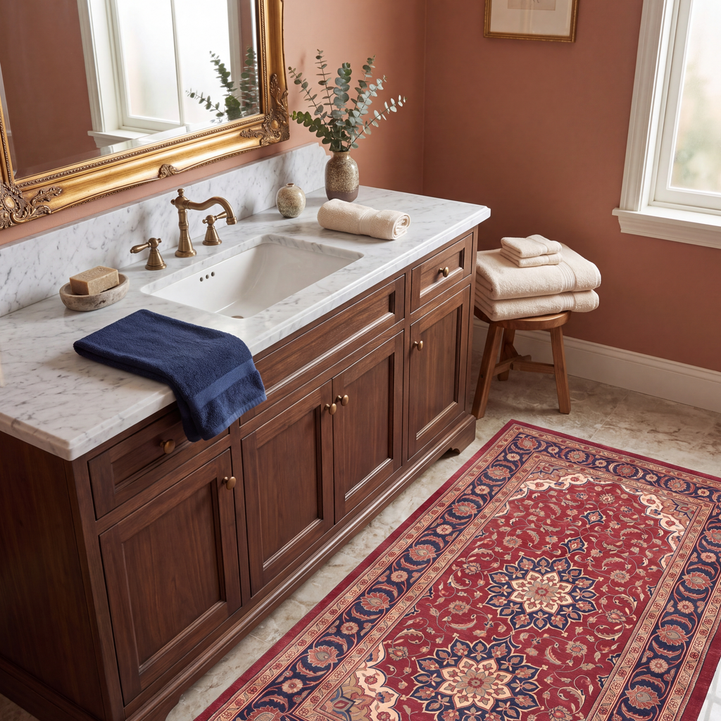 RUNNER | Creek runner bathroom