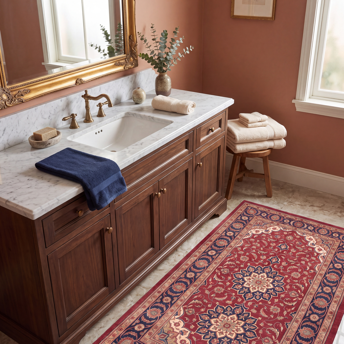 RUNNER | Creek runner bathroom