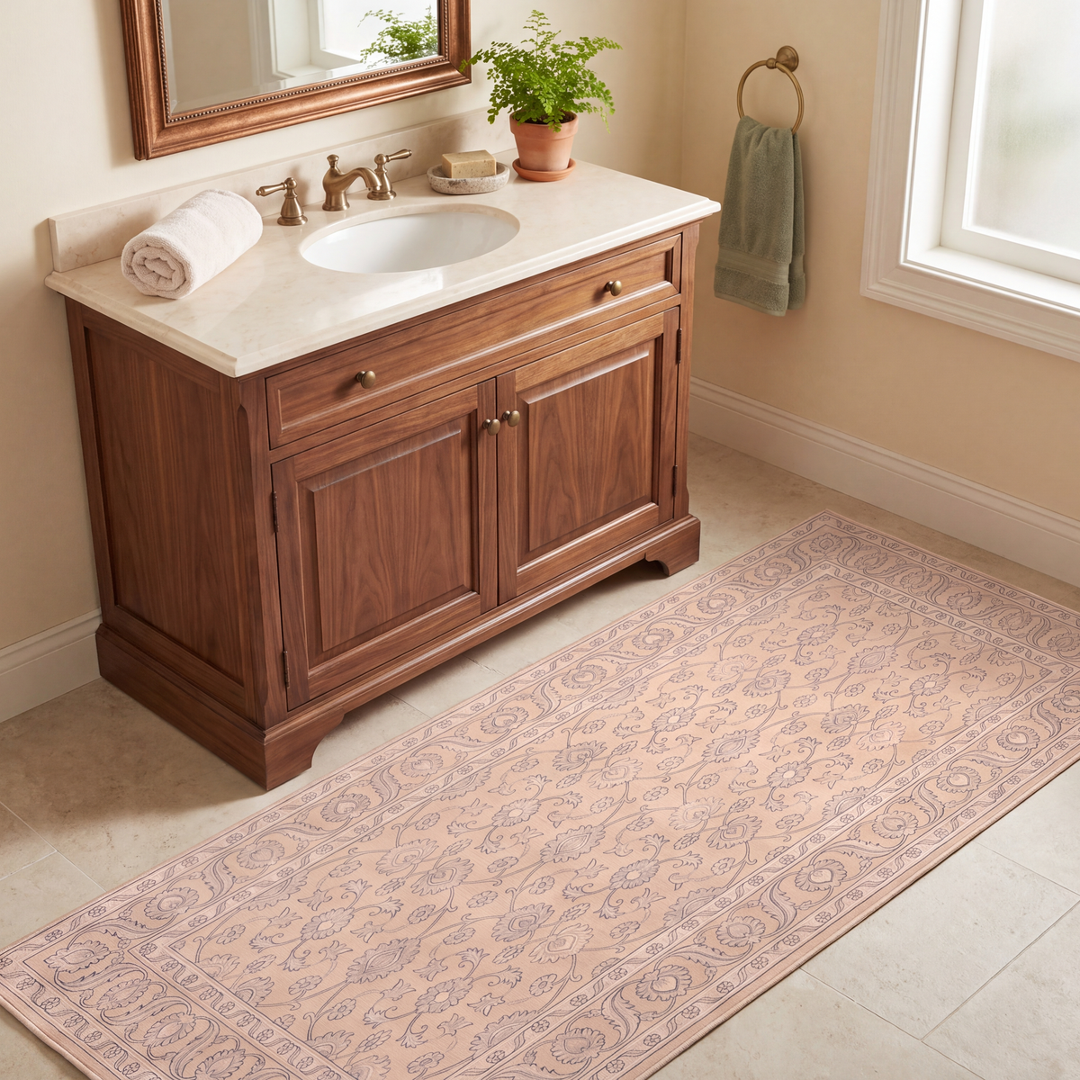 RUNNER | Onyx runner bathroom