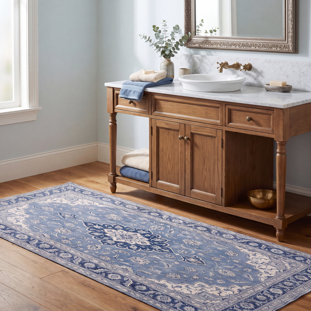 RUNNER | Limestone runner bathroom