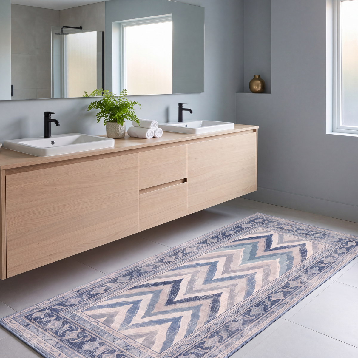 RUNNER | Carrington runner bathroom