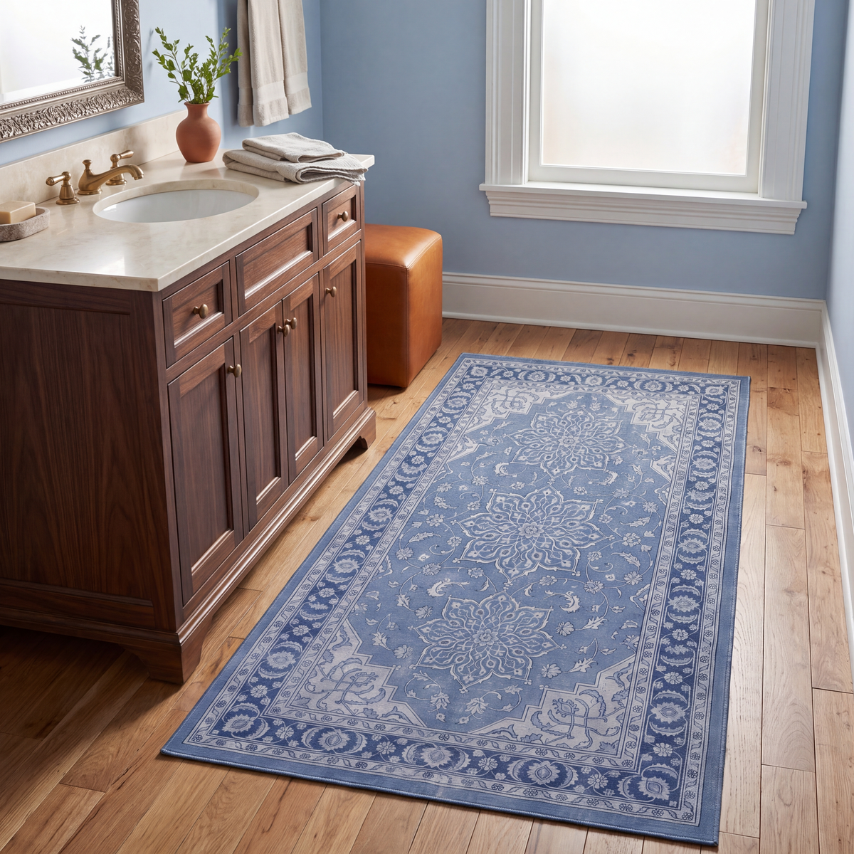 RUNNER | Birch runner bathroom