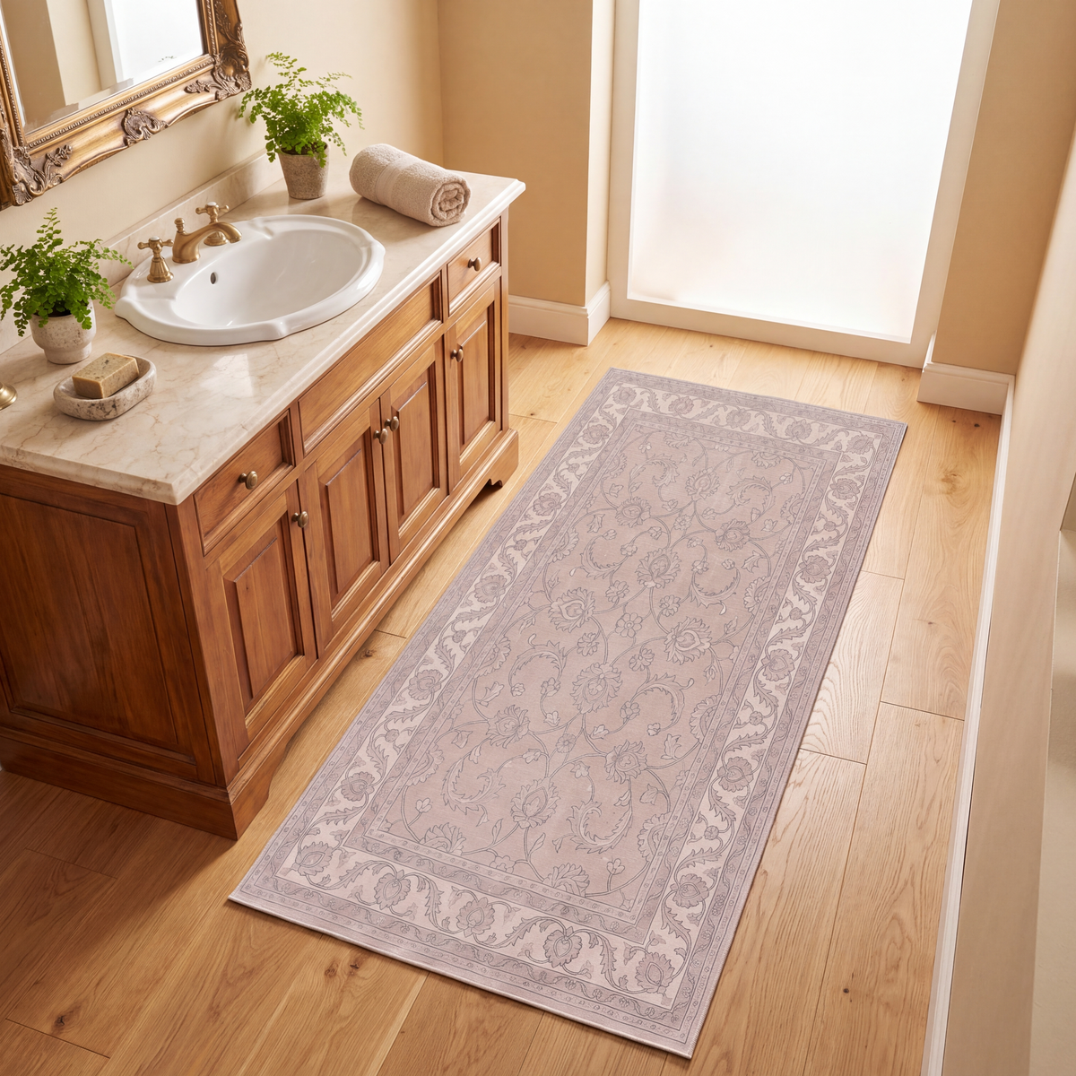 RUNNER | Amber runner bathroom
