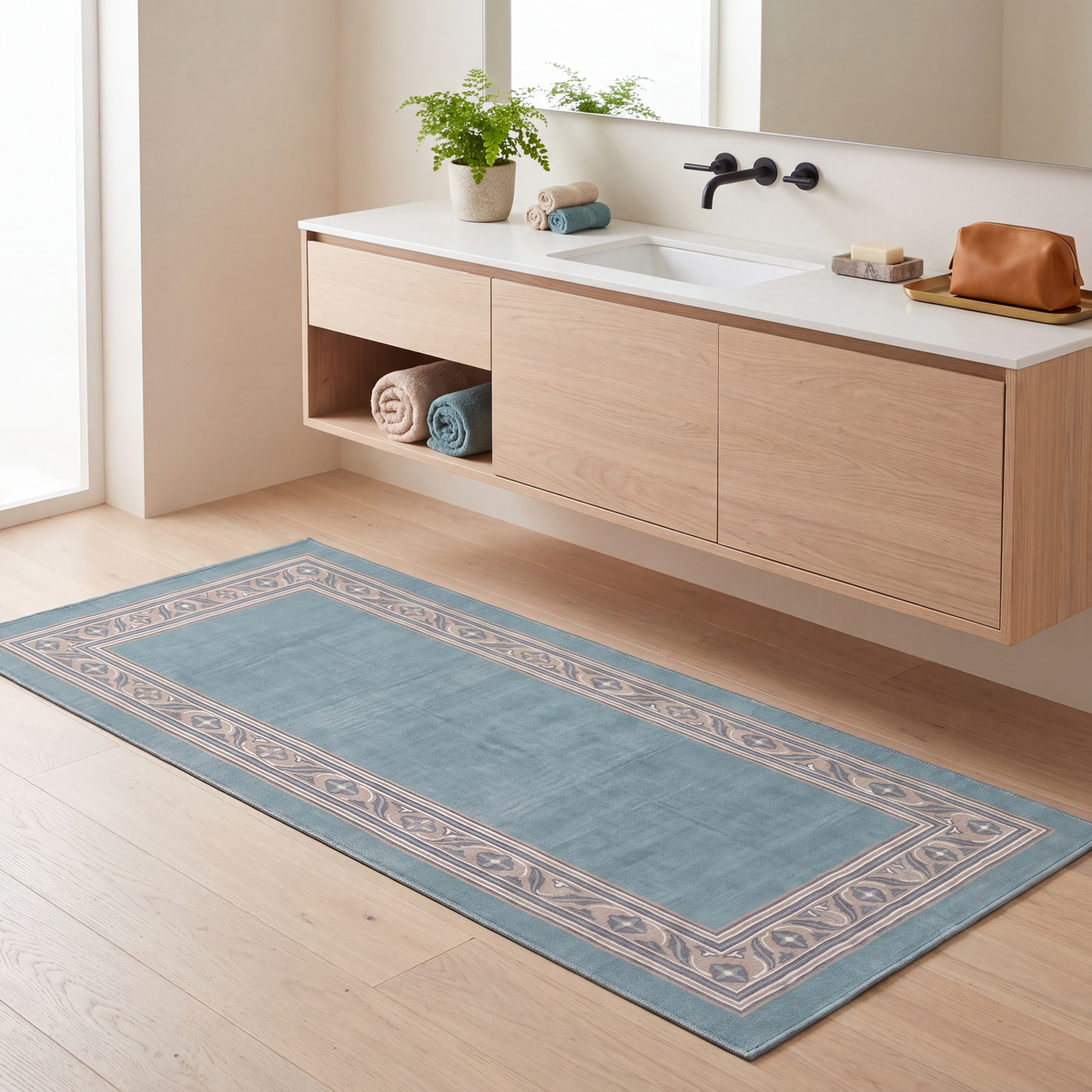 RUNNER | Termessos runner bathroom