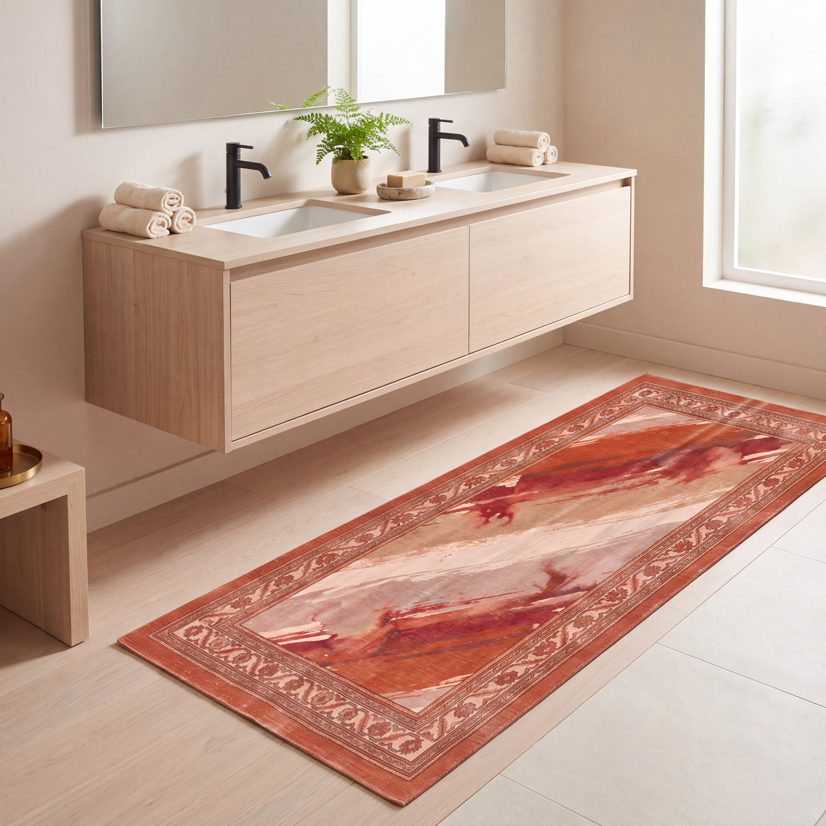 RUNNER | Belfry runner bathroom
