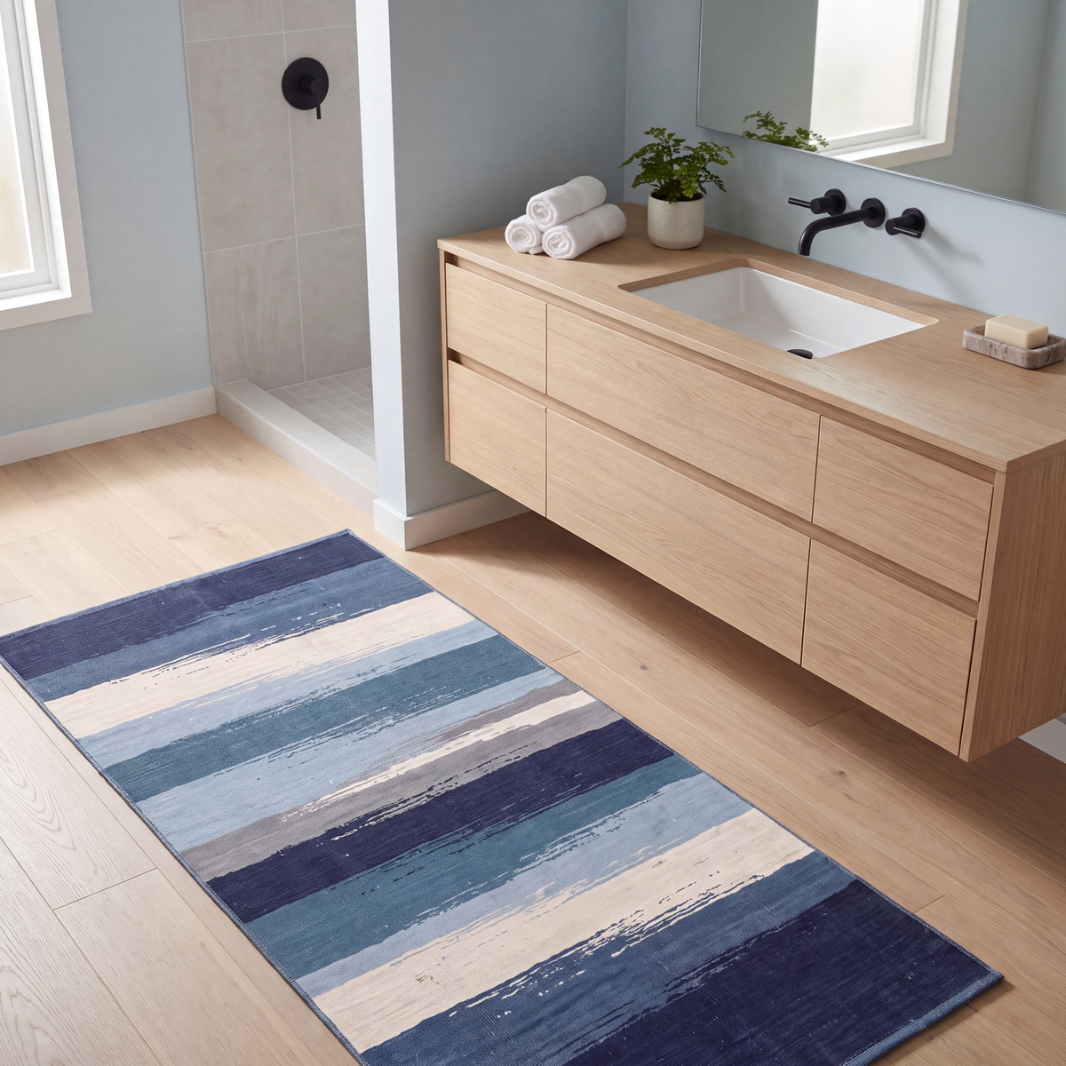 RUNNER | Juniper runner bathroom