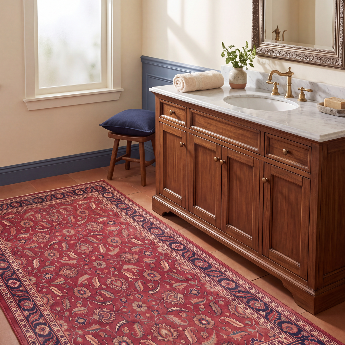 RUNNER | Granite runner bathroom