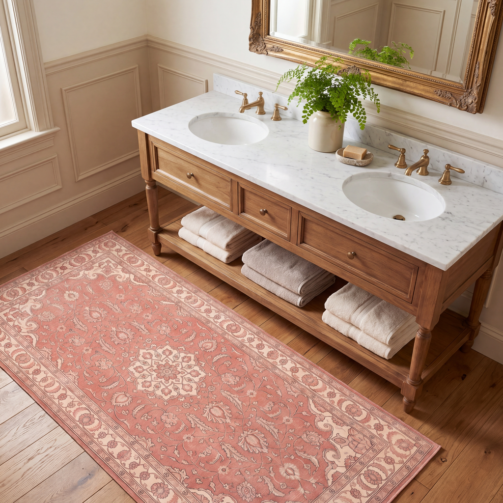 RUNNER | Harvest runner bathroom