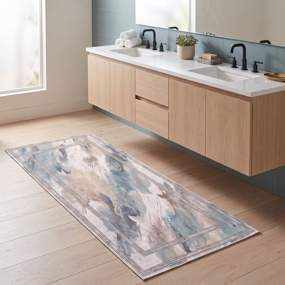 RUNNER | Opal runner bathroom
