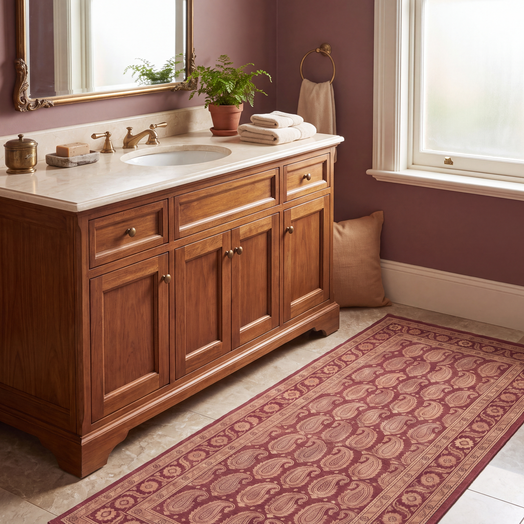 RUNNER | Fielding runner bathroom