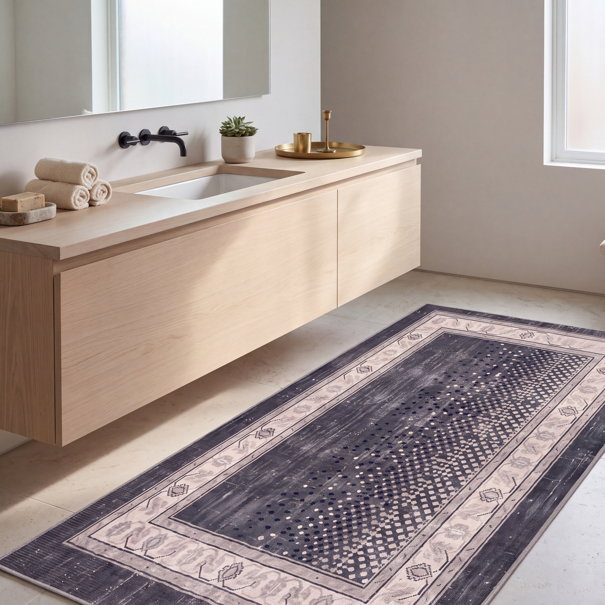 RUNNER | Radcliffe runner bathroom