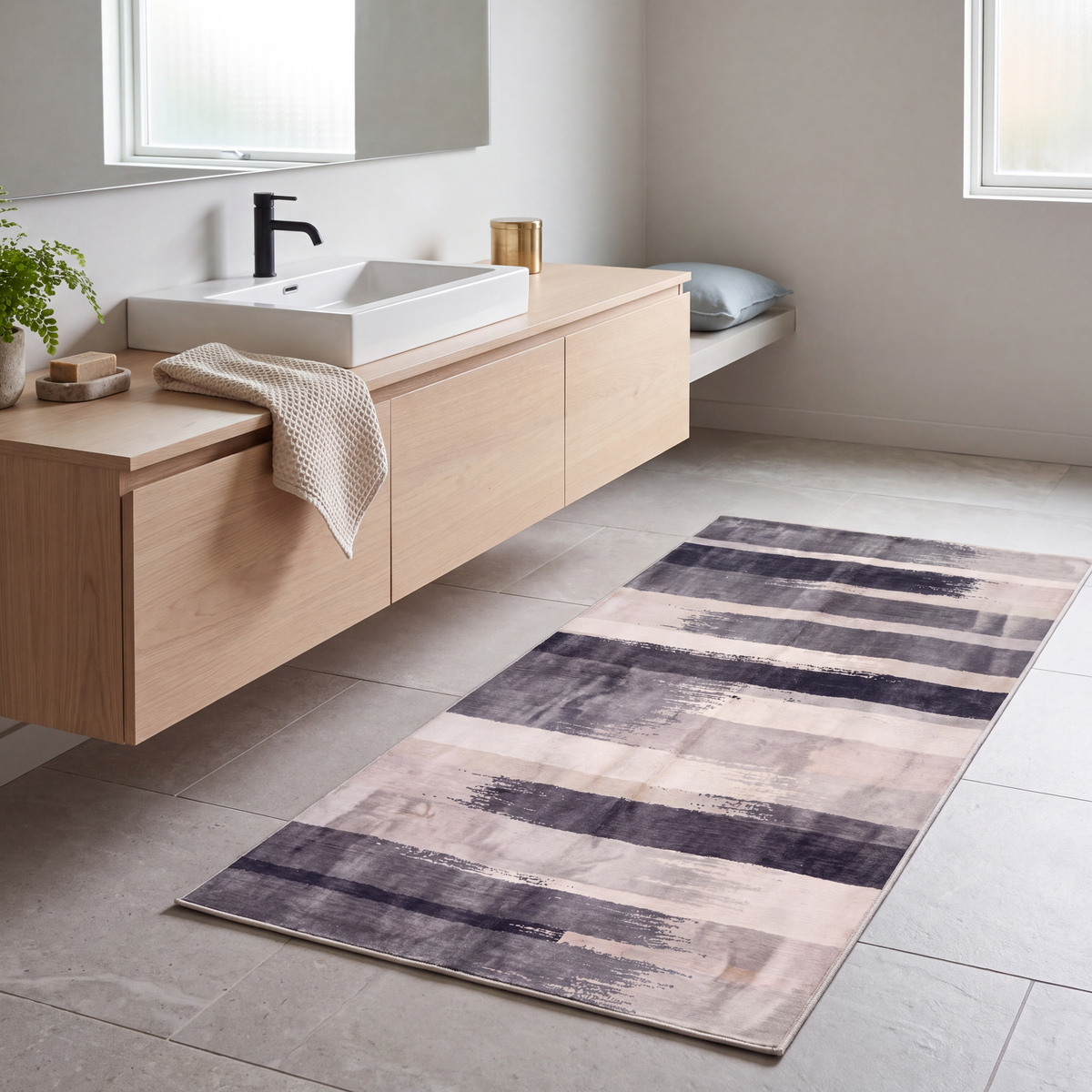 RUNNER | Shoal runner bathroom