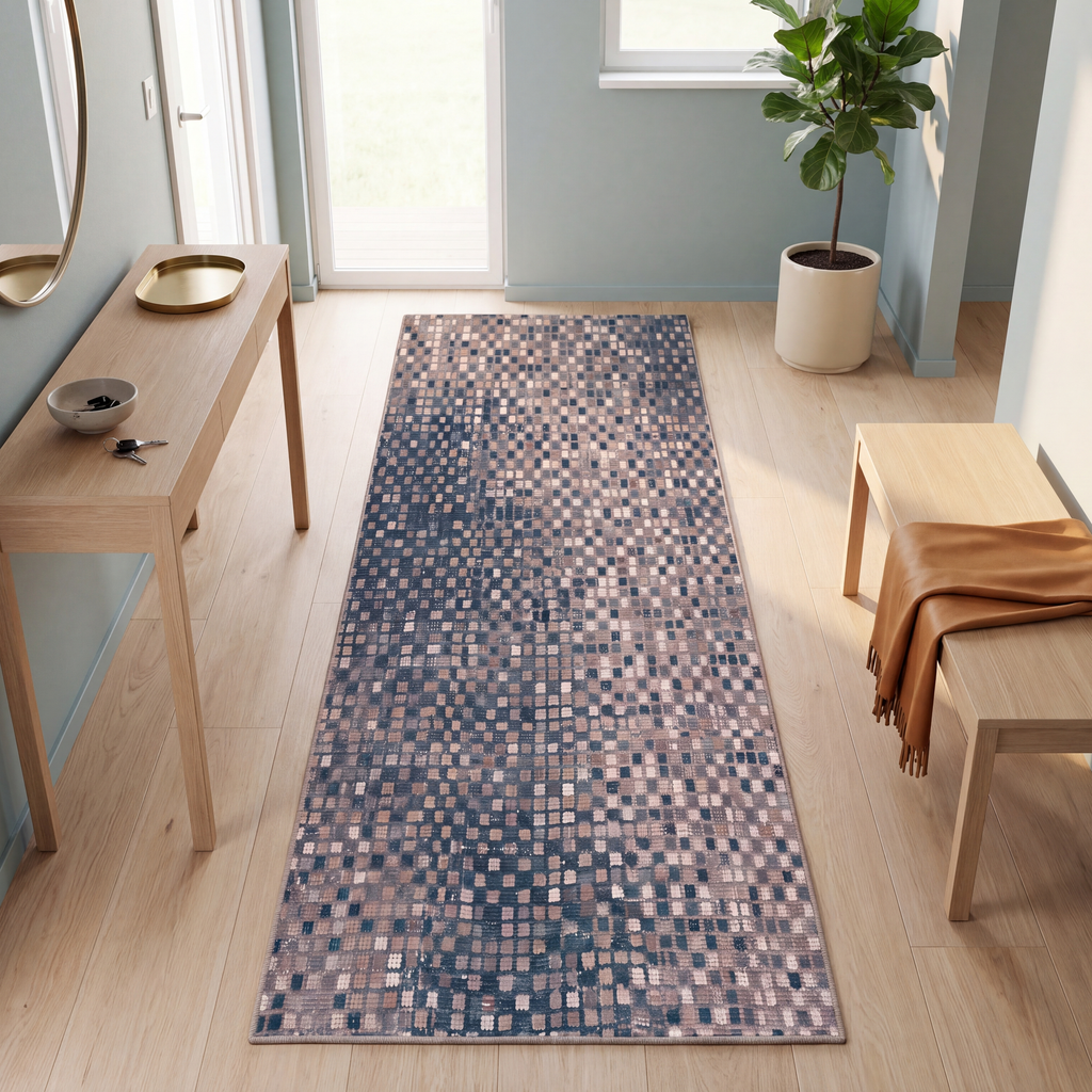 RUNNER | Pewter runner entryway