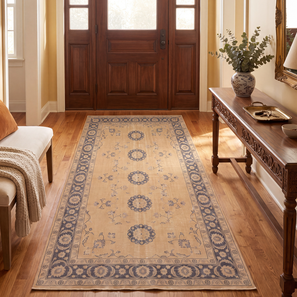 RUNNER | Damask2 runner entryway
