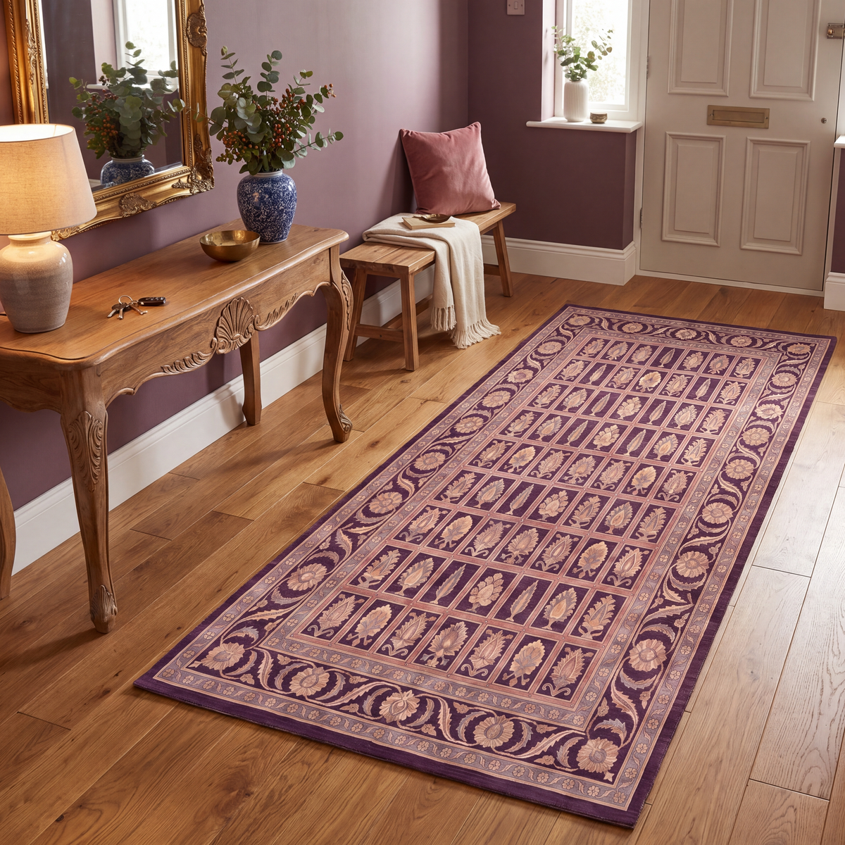 RUNNER | Heather2 runner entryway