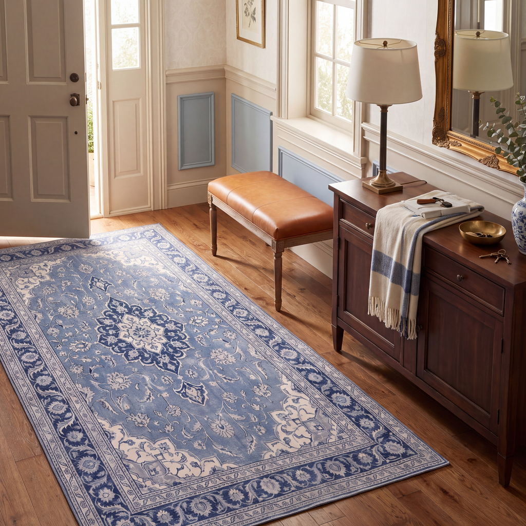 RUNNER | Limestone runner entryway