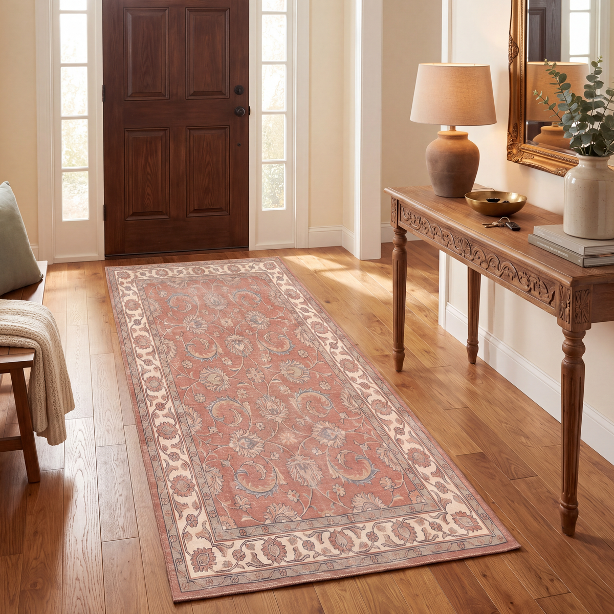 RUNNER | Brass runner entryway