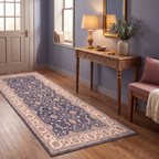 RUNNER | Damask runner entryway