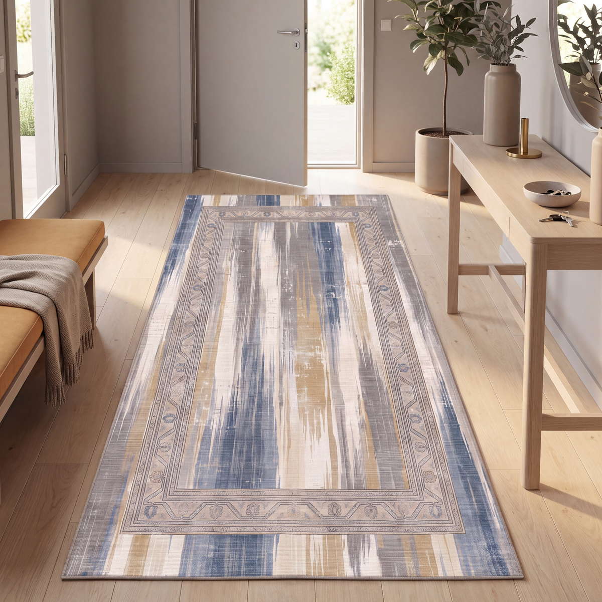 RUNNER | Ochre runner entryway