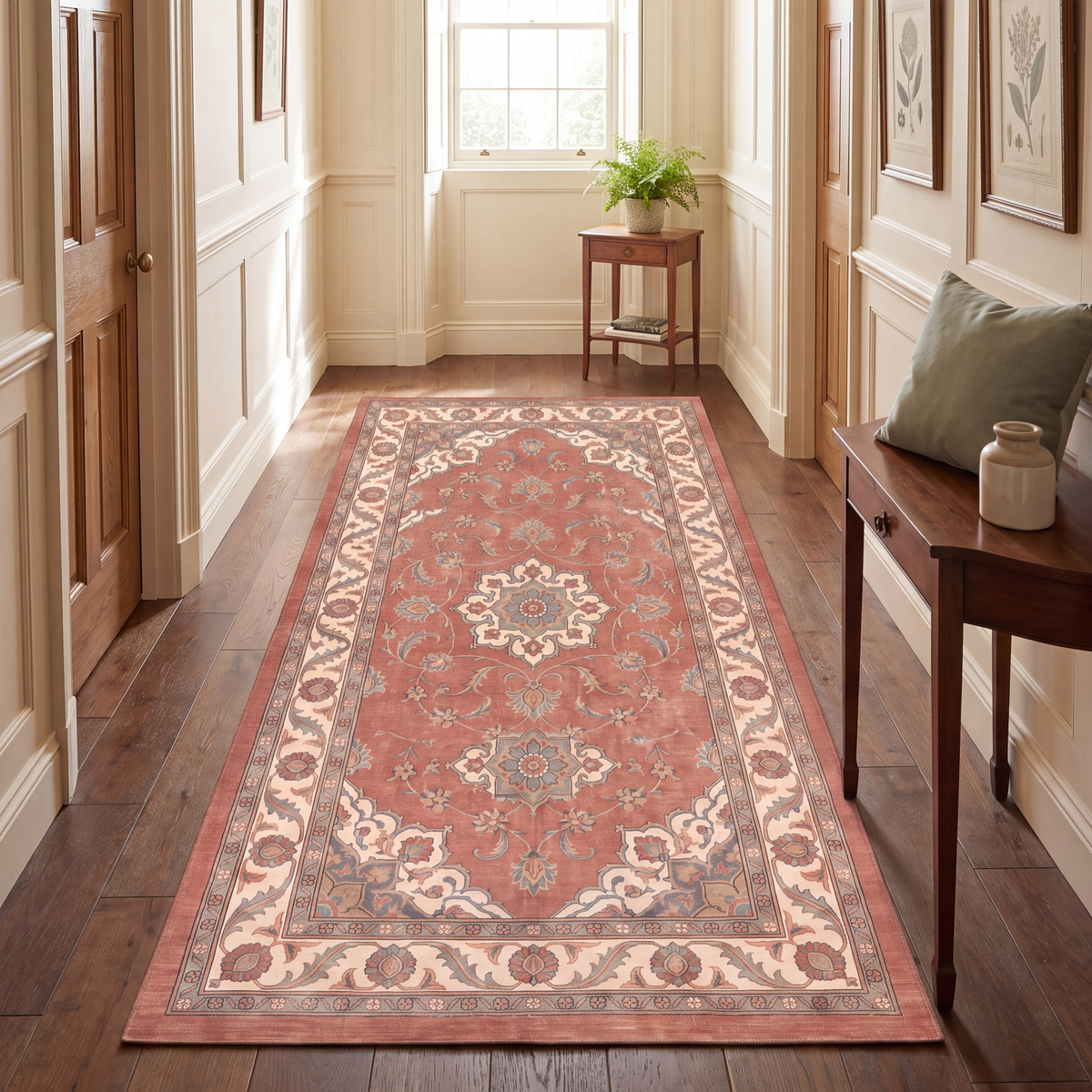 RUNNER | Olive runner hallway