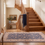 RUNNER | Damask runner staircase