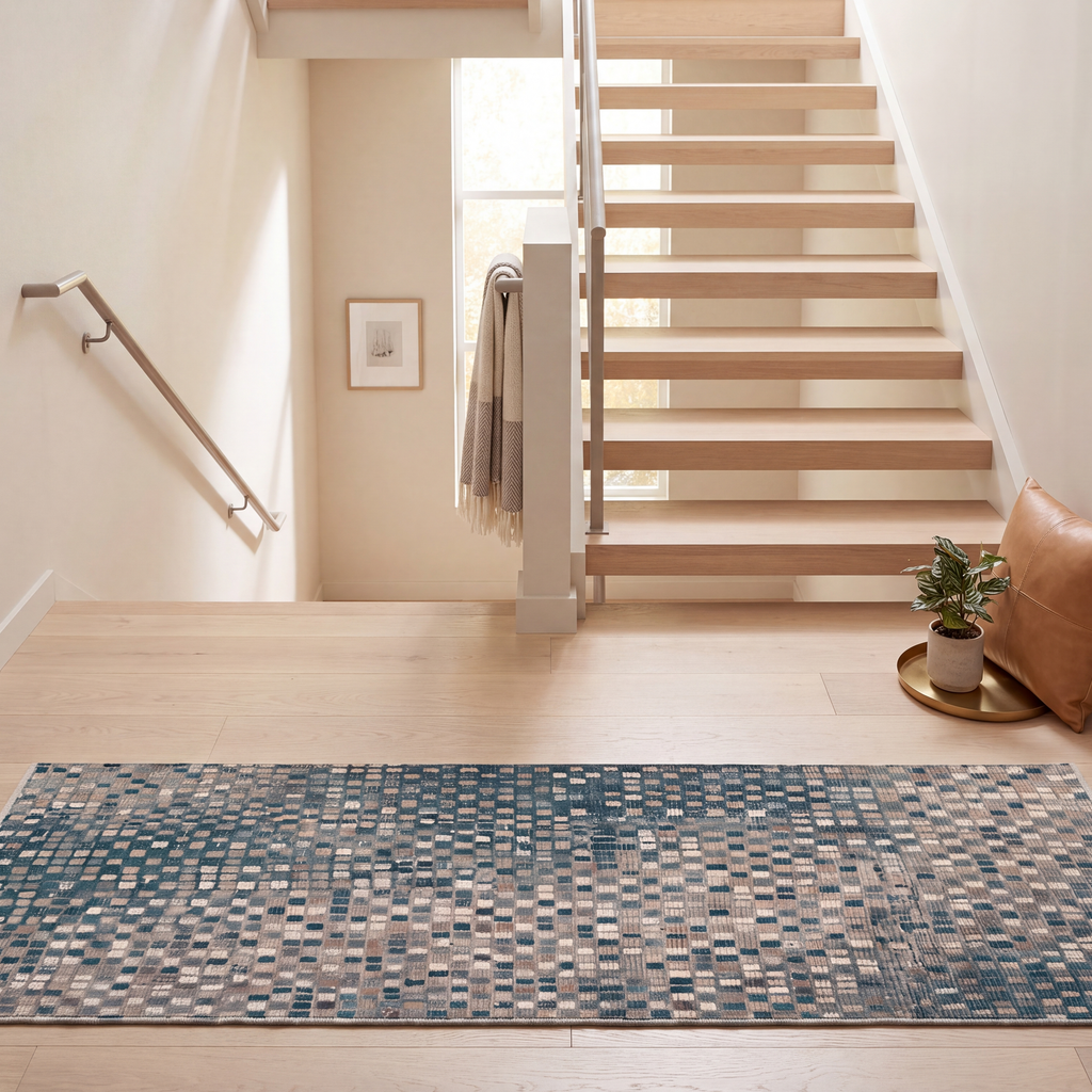 RUNNER | Pewter runner staircase