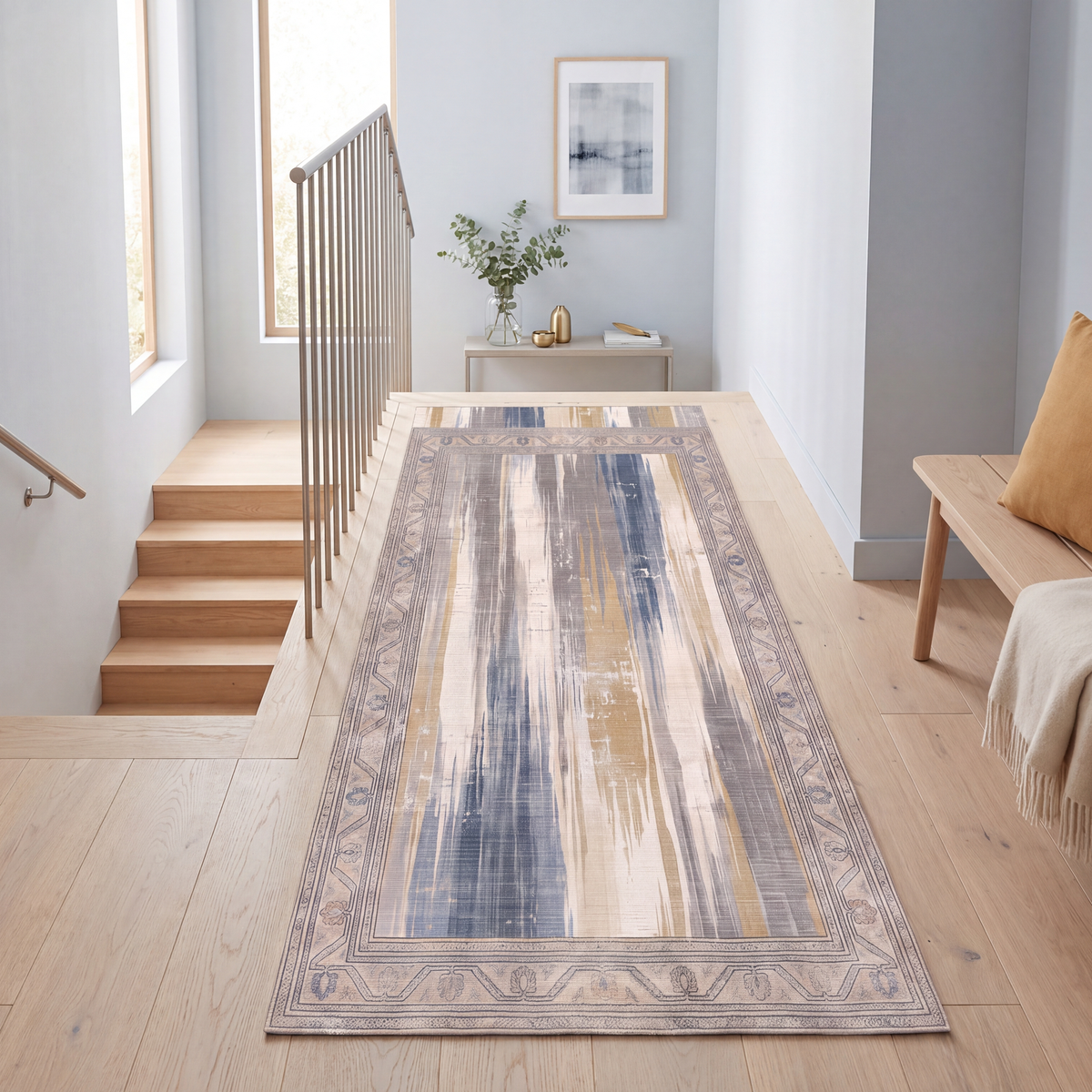 RUNNER | Ochre runner staircase