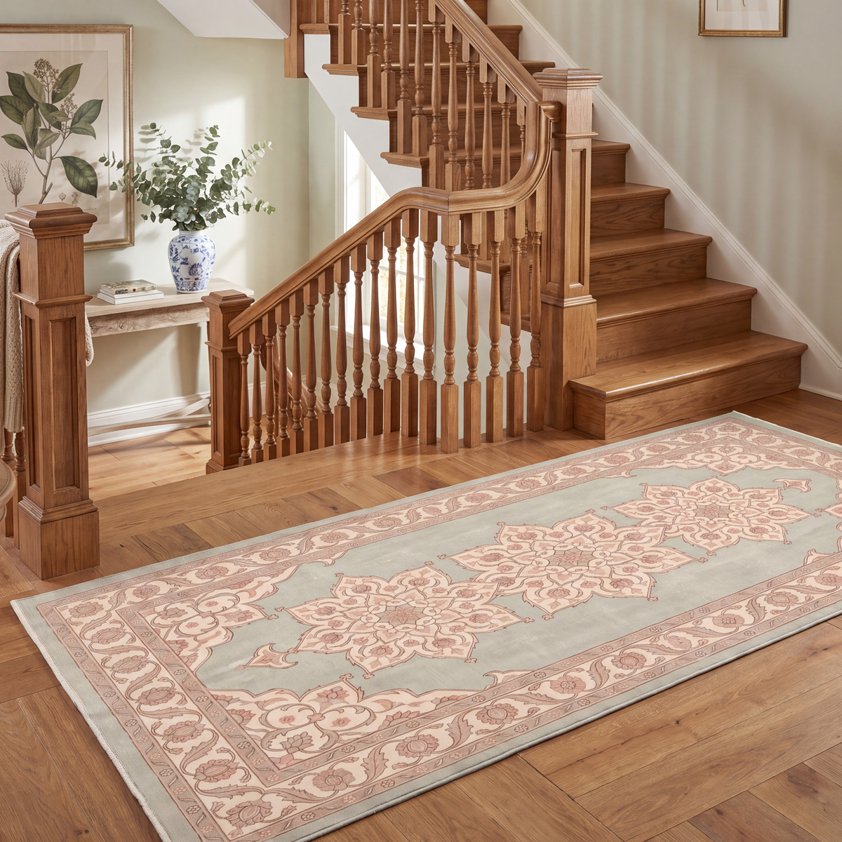 RUNNER | Limestone2 runner staircase