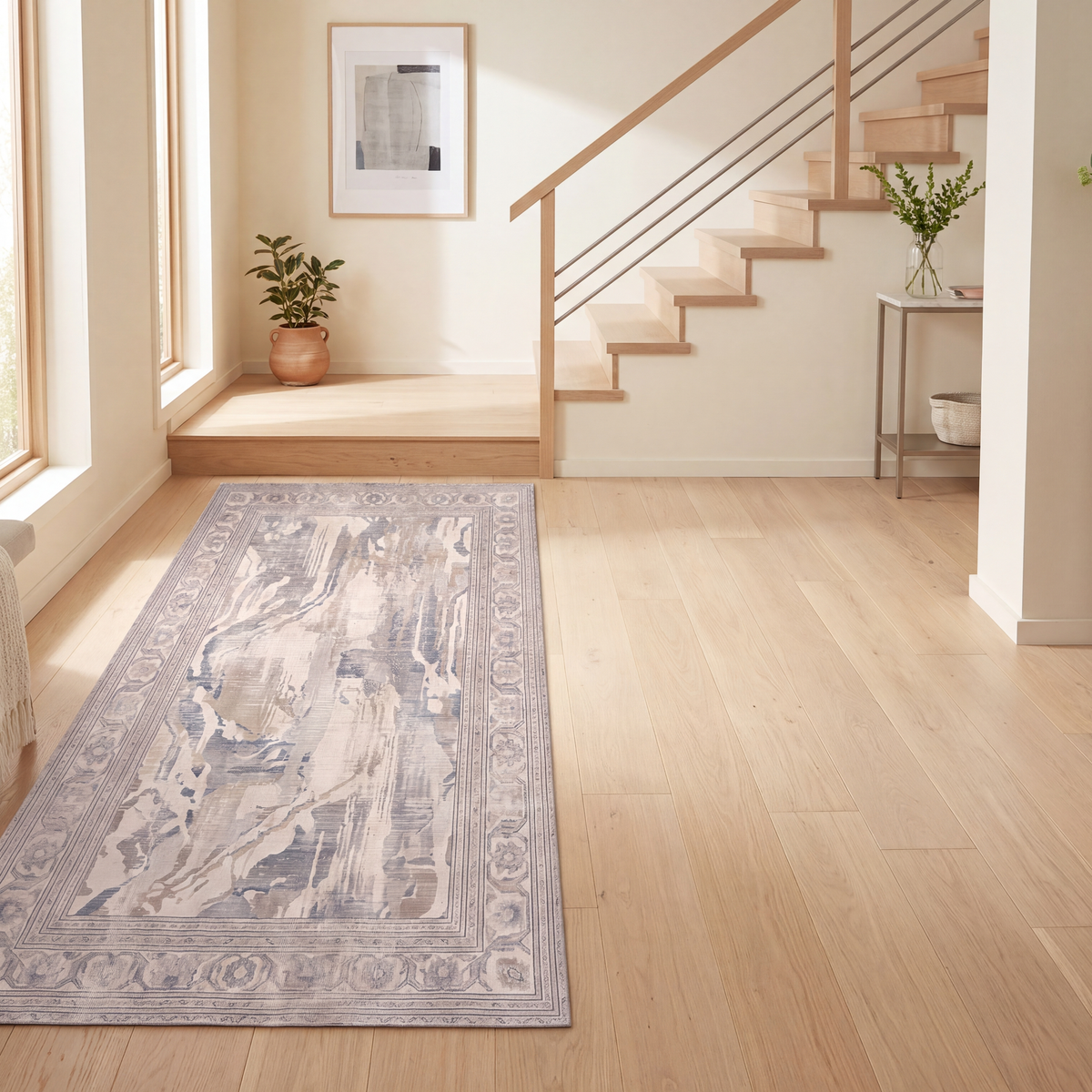 RUNNER | Velvet runner staircase