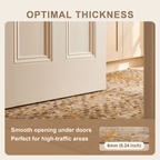 Scree2 Modern Speckled Mosaic Dot Ochre Olive Stone Washable Indoor Outdoor Entryway Rug - RugzellaDigital Print RugRugzellaRugzellaBBB443-RECT-24x47-60x120cmRGZLLA100721Rectangle2' x 3'11" (60x120 cm)SHARED | Scree2 feature thickness