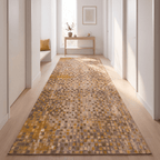 Scree2 Modern Speckled Mosaic Dot Ochre Olive Stone Washable Indoor Outdoor Entryway Rug - RugzellaDigital Print RugRugzellaRugzellaBBB443-RECT-24x47-60x120cmRGZLLA100721Rectangle2' x 3'11" (60x120 cm)RUNNER | Scree2 runner hallway