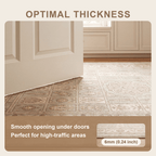 Solstice2 Traditional Oriental Style Medallion Sage Ivory Rose Washable Indoor Outdoor Rug - RugzellaDigital Print RugRugzellaRugzellaBBB374-RECT-24x47-60x120cmRGZLLA108426Rectangle2' x 3'11" (60x120 cm)SHARED | Solstice2 feature thickness