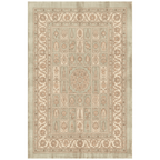 Solstice2 Traditional Oriental Style Medallion Sage Ivory Rose Washable Indoor Outdoor Rug - RugzellaDigital Print RugRugzellaRugzellaBBB374-RECT-24x47-60x120cmRGZLLA108426Rectangle2' x 3'11" (60x120 cm)RECTANGLE | HERO | Solstice2 rectangle