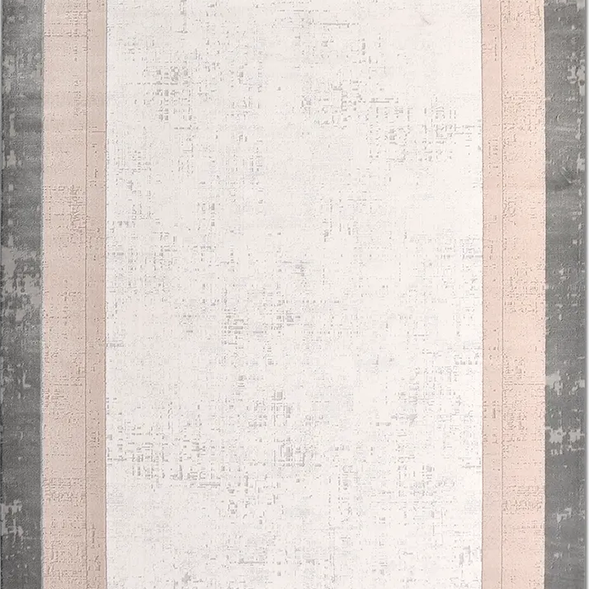 SHARED | Demre Cream Grey Abstract Modern Machine Woven Living Room B photo 9