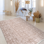 SHARED | Bursa Blush Taupe Abstract Modern Machine Woven Cream Beige  photo 1