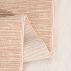 SHARED | Eglantine Blush Pink Modern Striped Machine Woven Living Roo photo 1