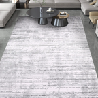 SHARED | Spur Cream Grey Abstract Modern Machine Woven Living Room Be photo 1