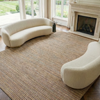 SHARED | Gneiss Beige Solid Modern Transitional Machine Woven Living  photo 1