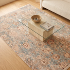 SHARED | Piazza Distressed Persian Style Traditional Machine Woven Bl photo 1