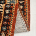 SHARED | Corona Persian Style Traditional Machine Woven Rust Gold Bla photo 1