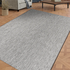 SHARED | Comfrey Grey Ivory Speckled Solid Scandinavian Machine Woven photo 1