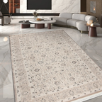 SHARED | Dolomite Persian Style Floral Cream Beige Grey Traditional M photo 1