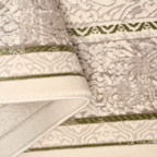 SHARED | Zenith Cream Grey Traditional Damask Machine Woven Living Ro photo 1