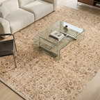 SHARED | Pantile Distressed Persian Style Traditional Beige Brown Mac photo 1
