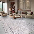 SHARED | Hemlock Cream Grey Abstract Modern Machine Woven Living Room photo 1