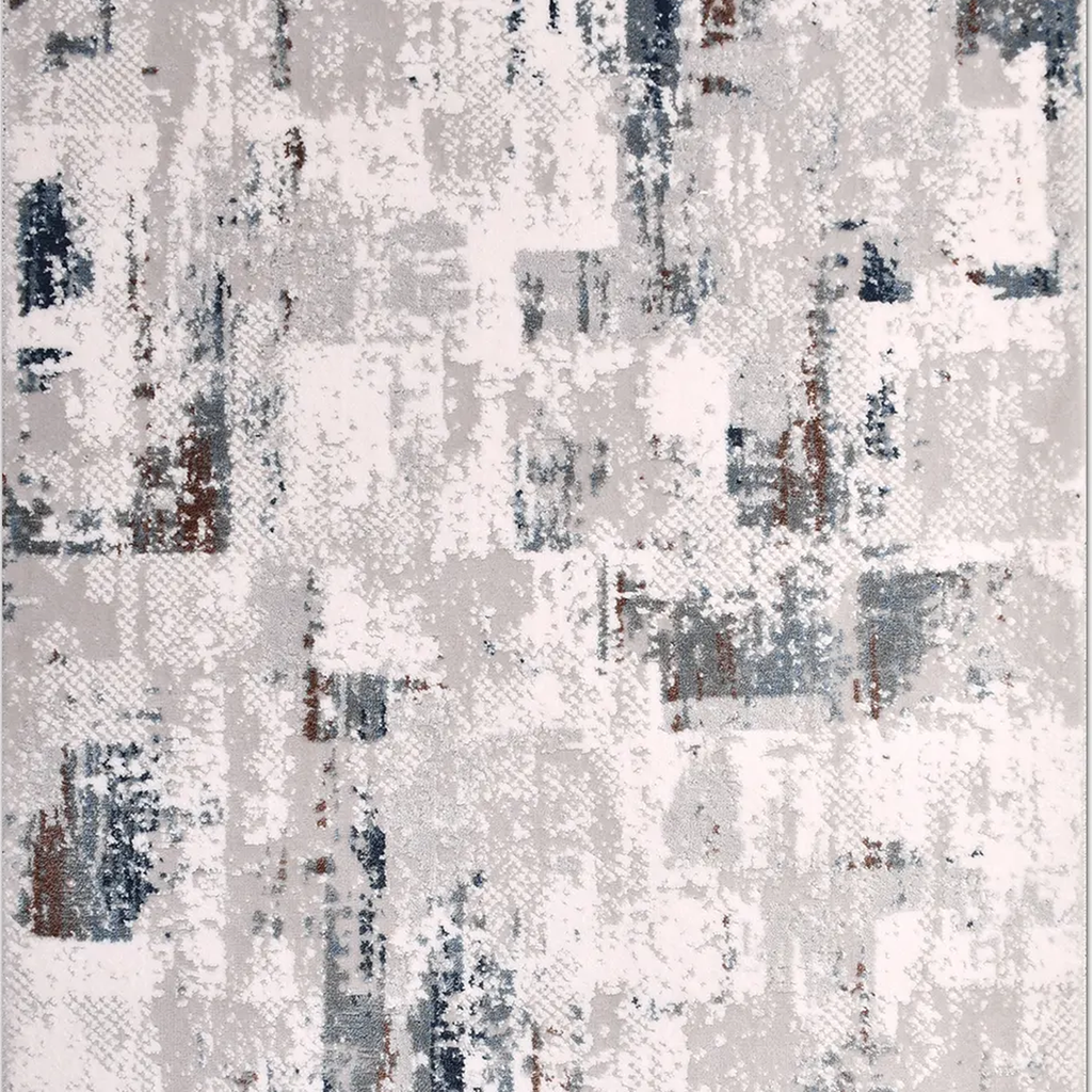 SHARED | Bluff Cream Grey Abstract Modern Machine Woven Living Room B photo 2